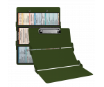 WhiteCoat Clipboard® Trifold - Army Green Medical Edition